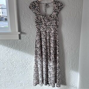 Topshop Leopard Dress